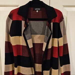 Kasper women's long cardigan